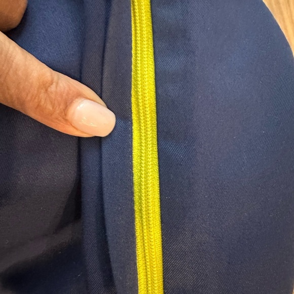 Nike Golf Navy Blue/Lime Green Storm Fit Athletic Jacket, XL - Picture 8 of 10